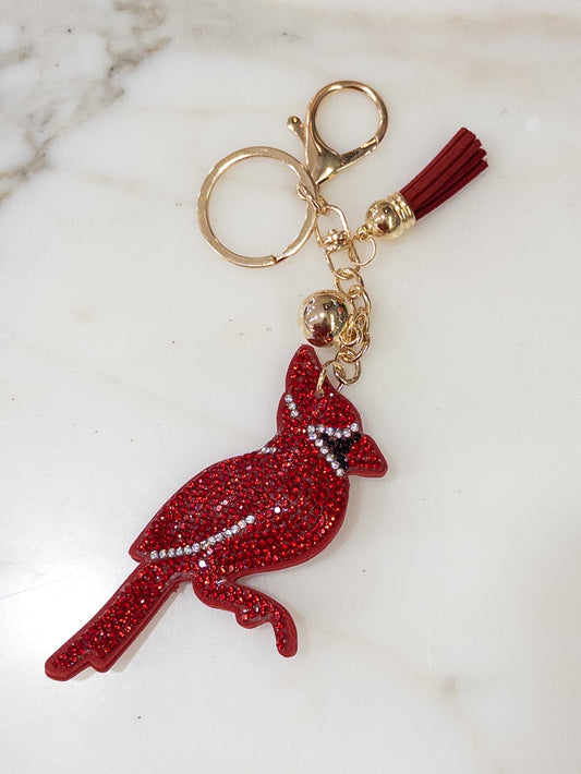 Cardinal Keychain