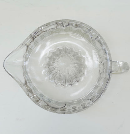 Vintage Clear Glass Citrus Juicer