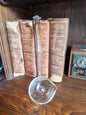 Vintage L.E. Smith "Aztec" Pattern Clear Glass Ladle