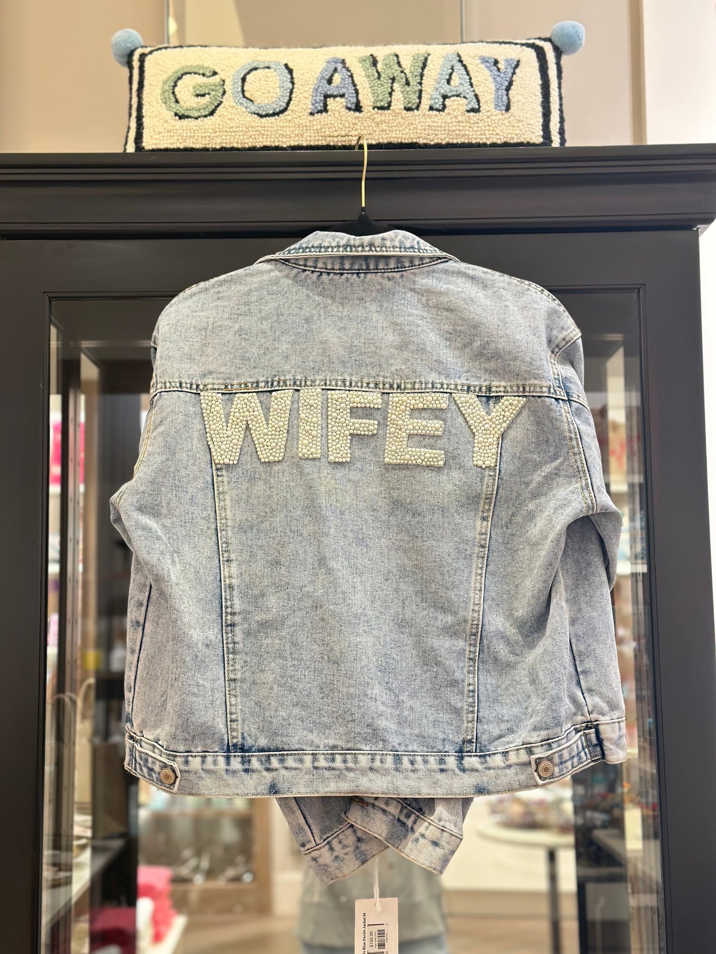 Pearl Wifey Denim Jacket