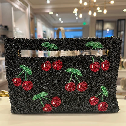 Cherries Handled Clutch