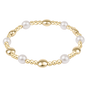 Extends Honesty Sincerity Pearl 6mm Bracelet