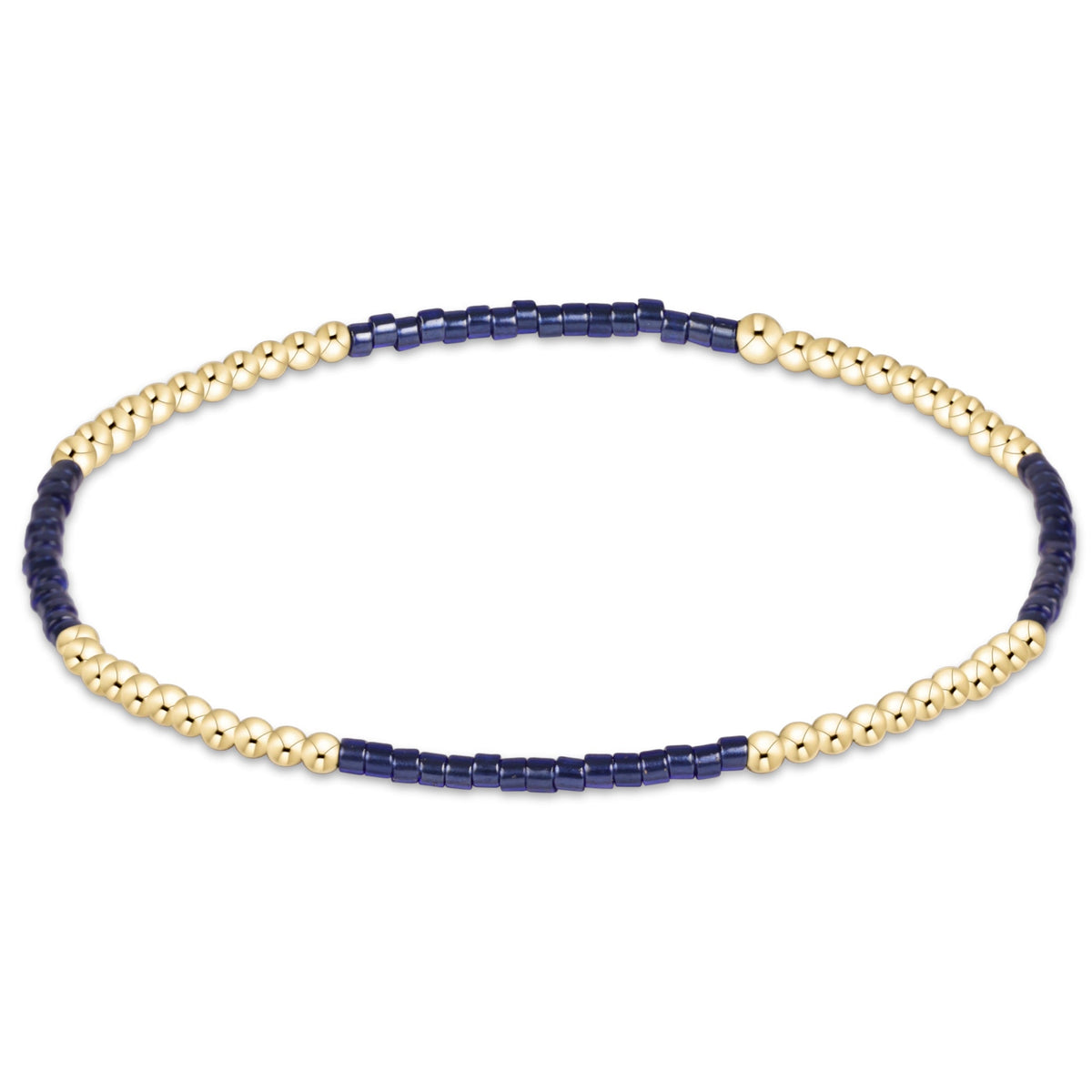 enewton Hope Blissful Bracelet - Navy shown flat on a plain white background