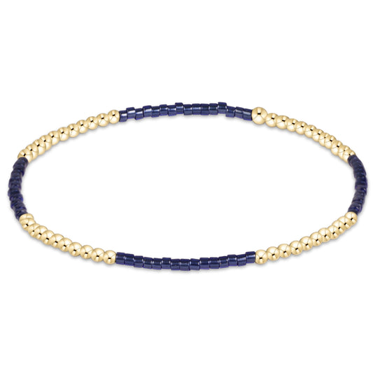 enewton Hope Blissful Bracelet - Navy shown flat on a plain white background