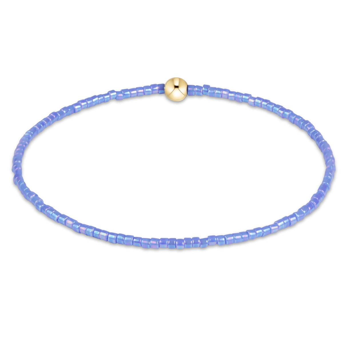 enewton egirl Hope Classic Bracelet - Bright Blue shown flat on a plain white background
