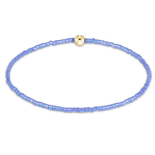 enewton egirl Hope Classic Bracelet - Bright Blue shown flat on a plain white background