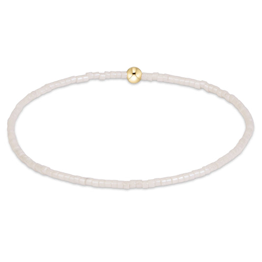 enewton egirl Hope Classic Bracelet - Milkshake shown flat on a plain white background
