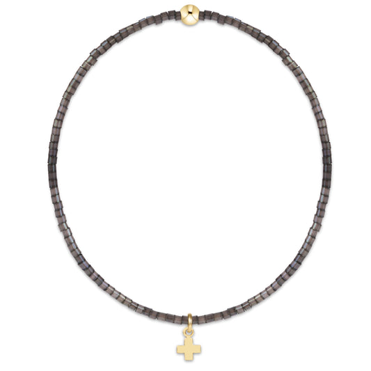 enewton Hope Classic Moonlight Signature Cross Bracelet shown flat on a plain white background