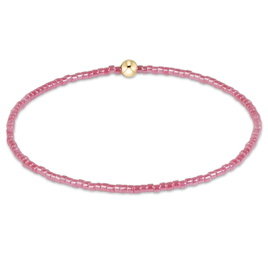 enewton egirl Hope Classic Bracelet - Pink Champagne shown flat on a plain white background