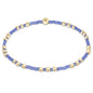 enewton Hope Joy Bracelet - Bright Blue shown flat on a plain white background
