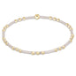 enewton Hope Joy Bracelet - Milkshake shown flat on a plain white background