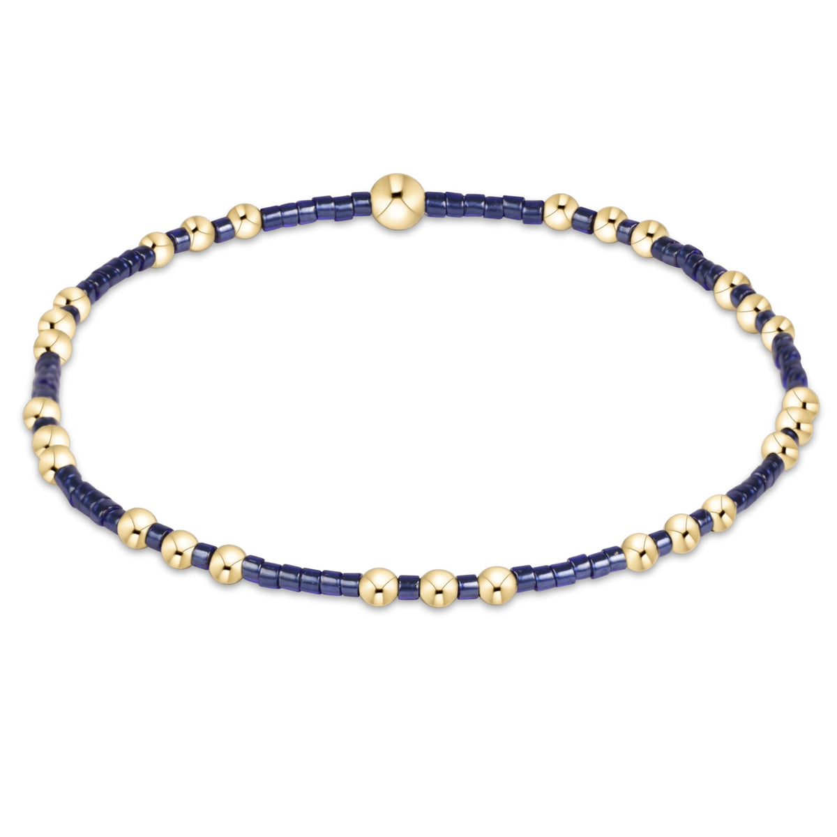 enewton Hope Joy Bracelet - Navy shown flat on a plain white background
