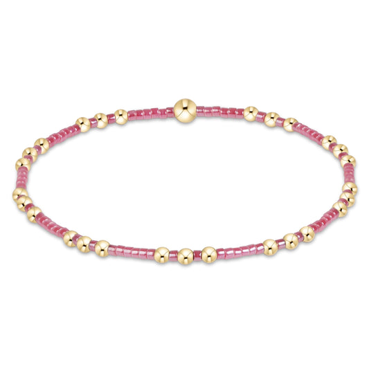 enewton Hope Joy Bracelet - Pink Champagne shown flat on a plain white background