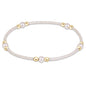 enewton Hope Purpose Pearl Bracelet - Milkshake shown flat on a plain white background