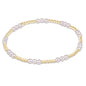 enewton Joy Pearl 3mm Beaded Bracelet shown flat on a plain white background