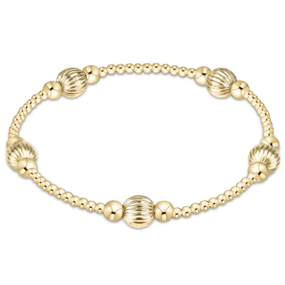 Purpose Dignity 6mm Bead Bracelet - Gold