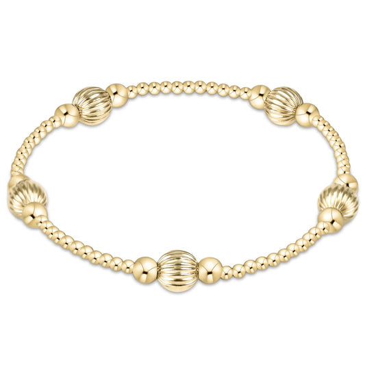 Purpose Dignity 6mm Bead Bracelet - Gold