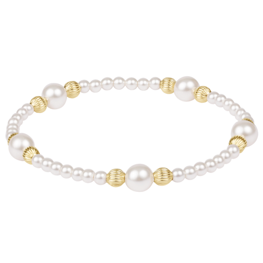 Purpose Pearl 6mm Dignity  Pearl Bracelet
