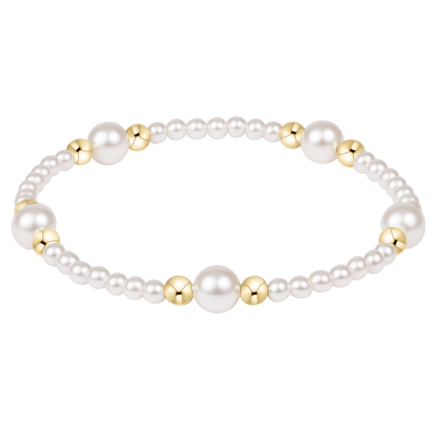 Purpose Pearl 6mm Bead Bracelet - Pearl