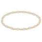 enewton Sincerity Pearl 3mm Beaded Bracelet shown flat on a plain white background