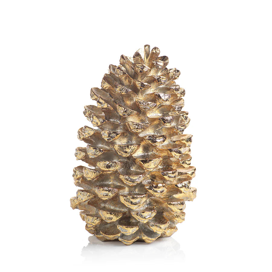 Gold Decorative Pine Cone - Large