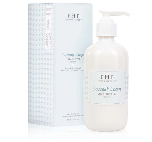 Coconut Cream Shea Butter Cream, Pump