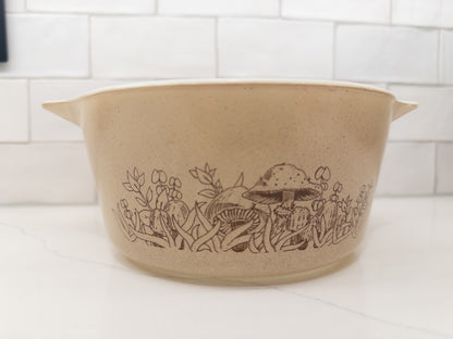 Vintage Pyrex 474 Forest Fancy Cinderella Casserole Dish