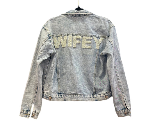 Pearl Wifey Denim Jacket