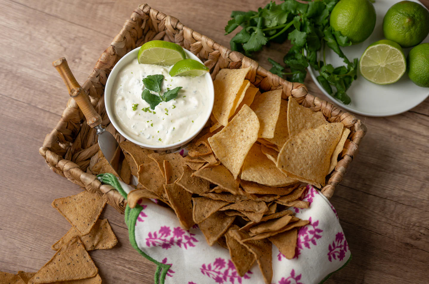 Cilantro Lime Boozy Dip