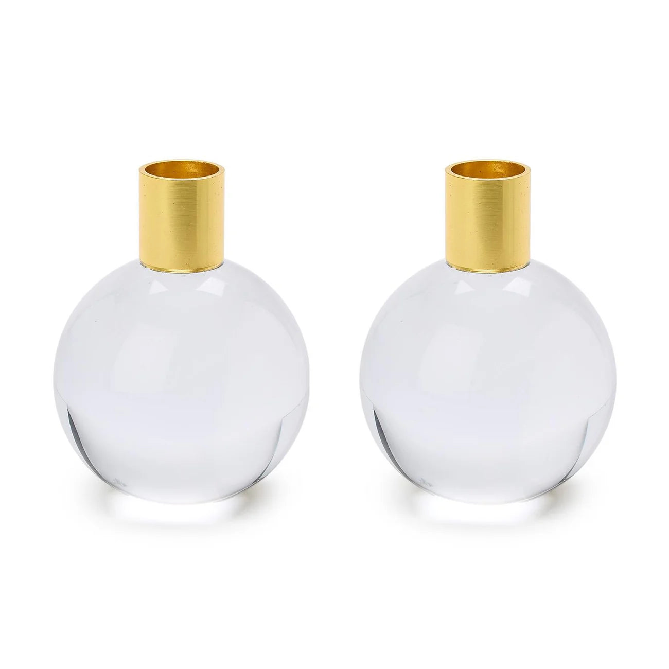 Color Pop Clear Taper Candleholder (Sold Separately)