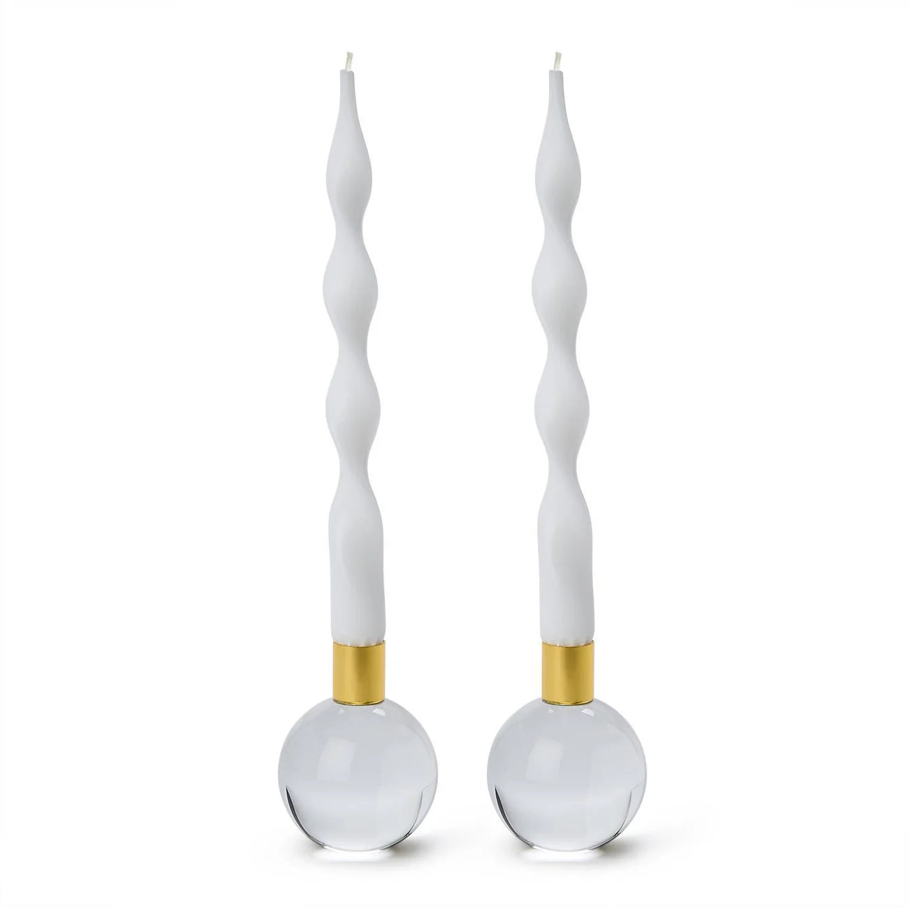 Color Pop Clear Taper Candleholder (Sold Separately)