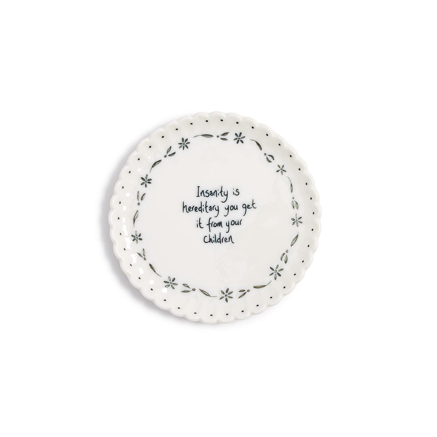 East of India Round Scallop Coasters
