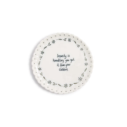 East of India Round Scallop Coasters