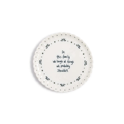 East of India Round Scallop Coasters