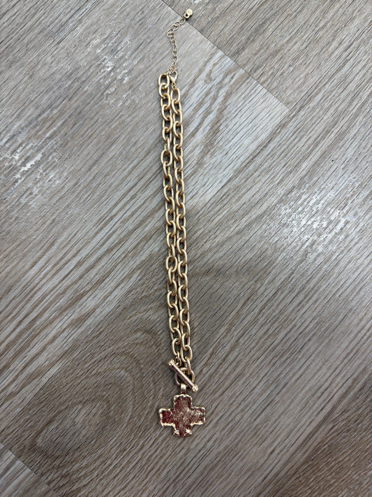 Gold Cross Necklace