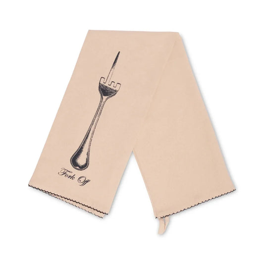 Fork Off Tea Towel