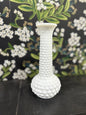 Vintage E.O. Brody Cleveland Co. Hobnail Milk Glass Bud Vase