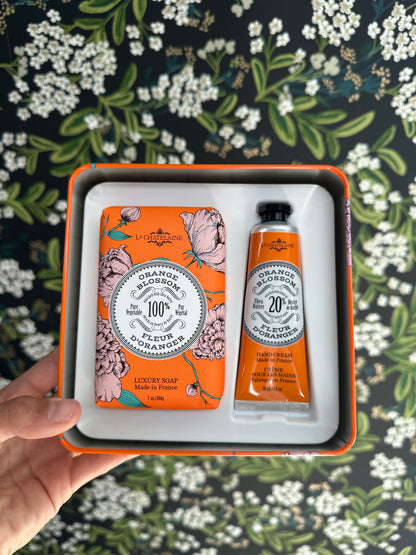 La Chatelaine Orange Blossom Hand and Body Duo
