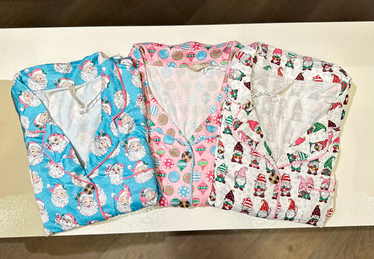 Holiday Gnome Pajama Set