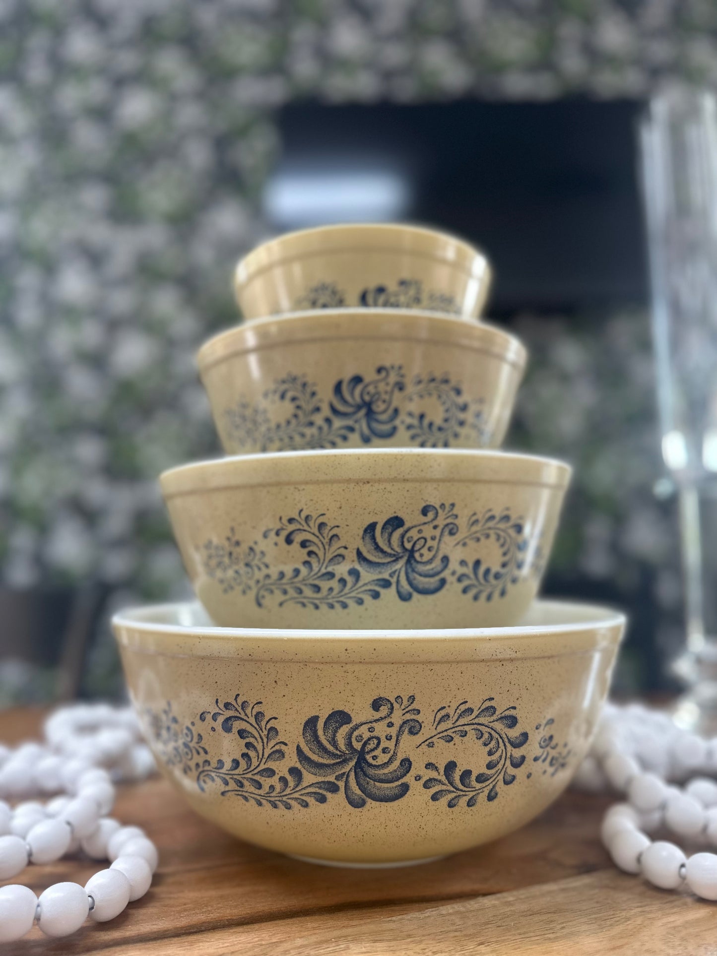 Vintage Pyrex 4 newest Bowl Set