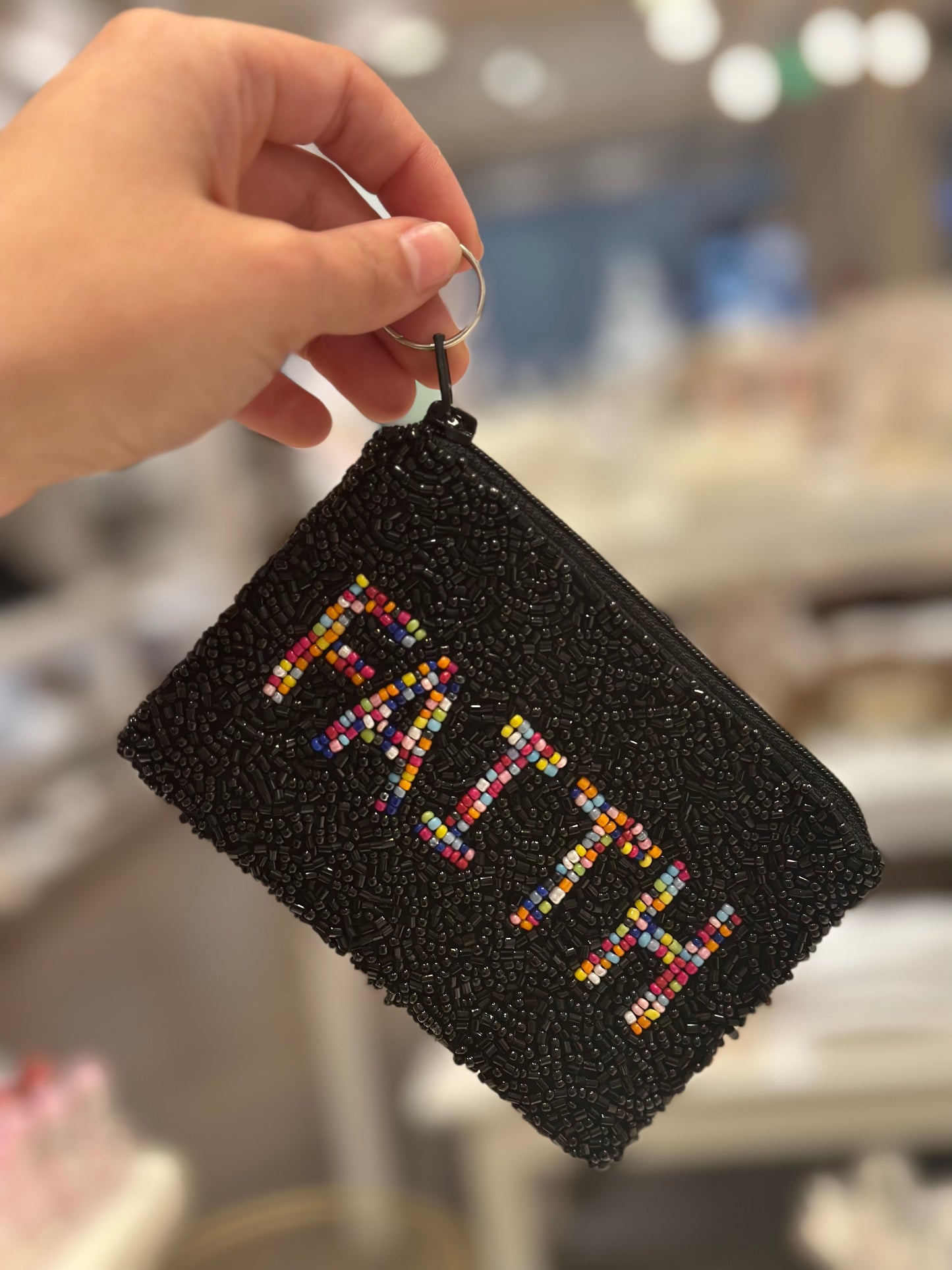 Rainbow Words Coin Purse