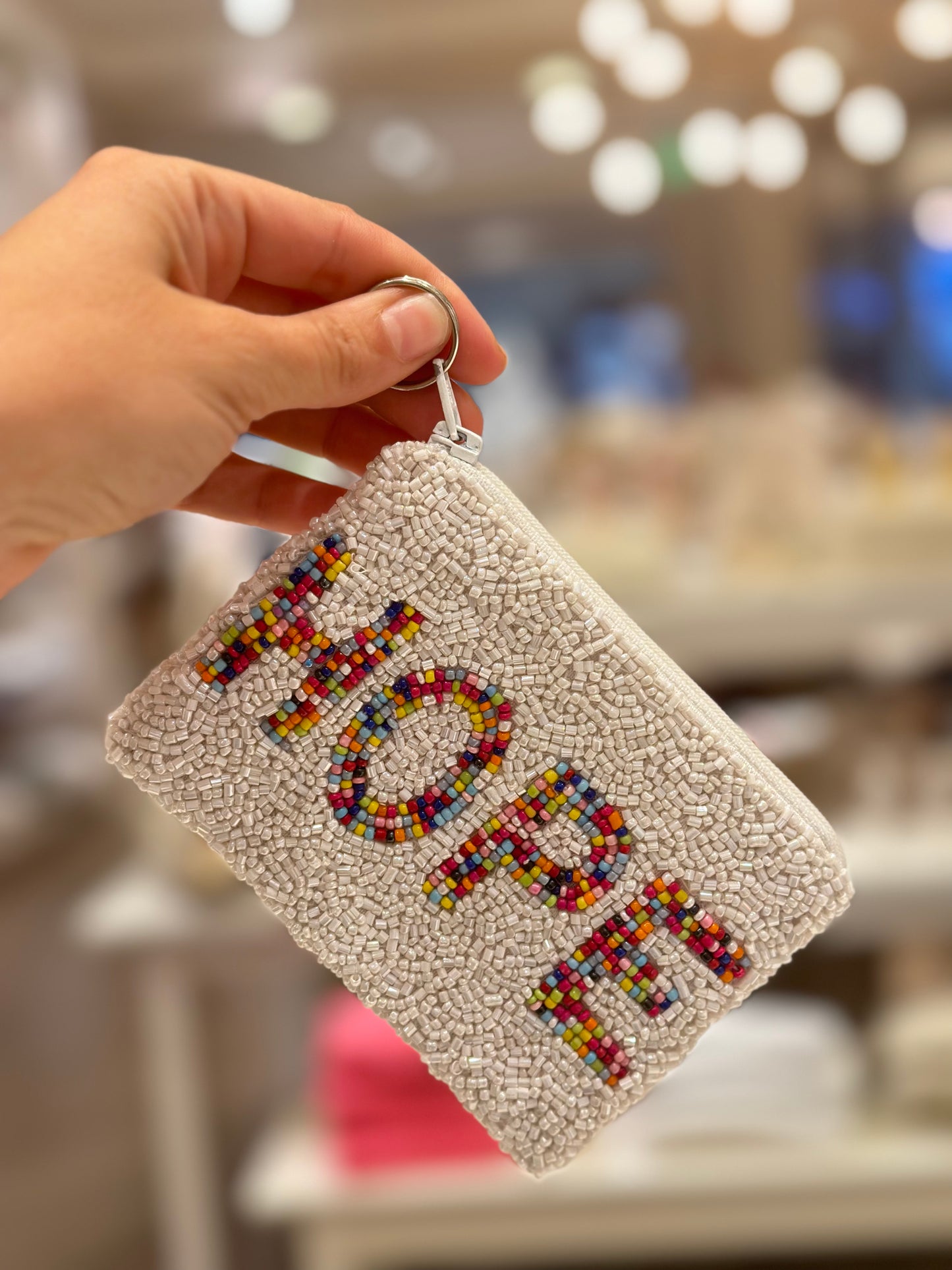 Rainbow Words Coin Purse