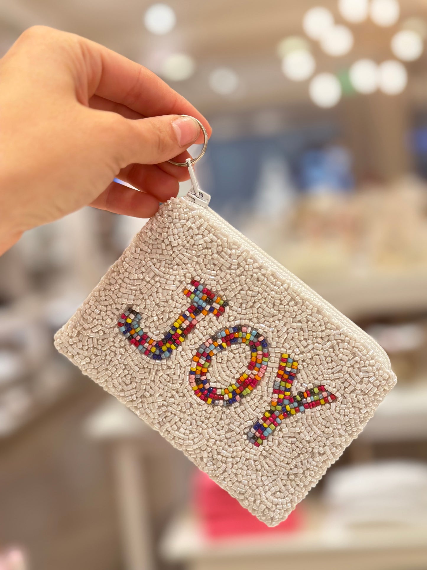 Rainbow Words Coin Purse