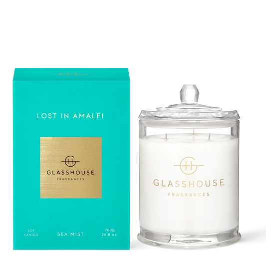 Lost in Amalfi Glasshouse Candle, 26.8 oz.