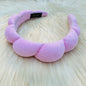 Pastel Terry Bubble Headbands