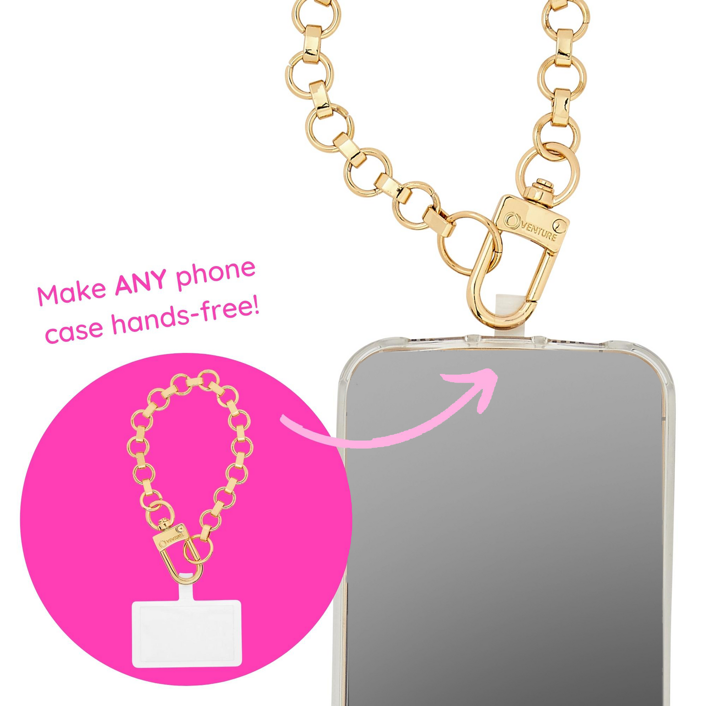 Hook Me Up™ Chain Wristlet