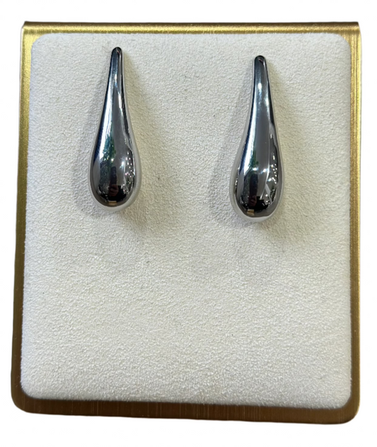 Silver Drop Earrings