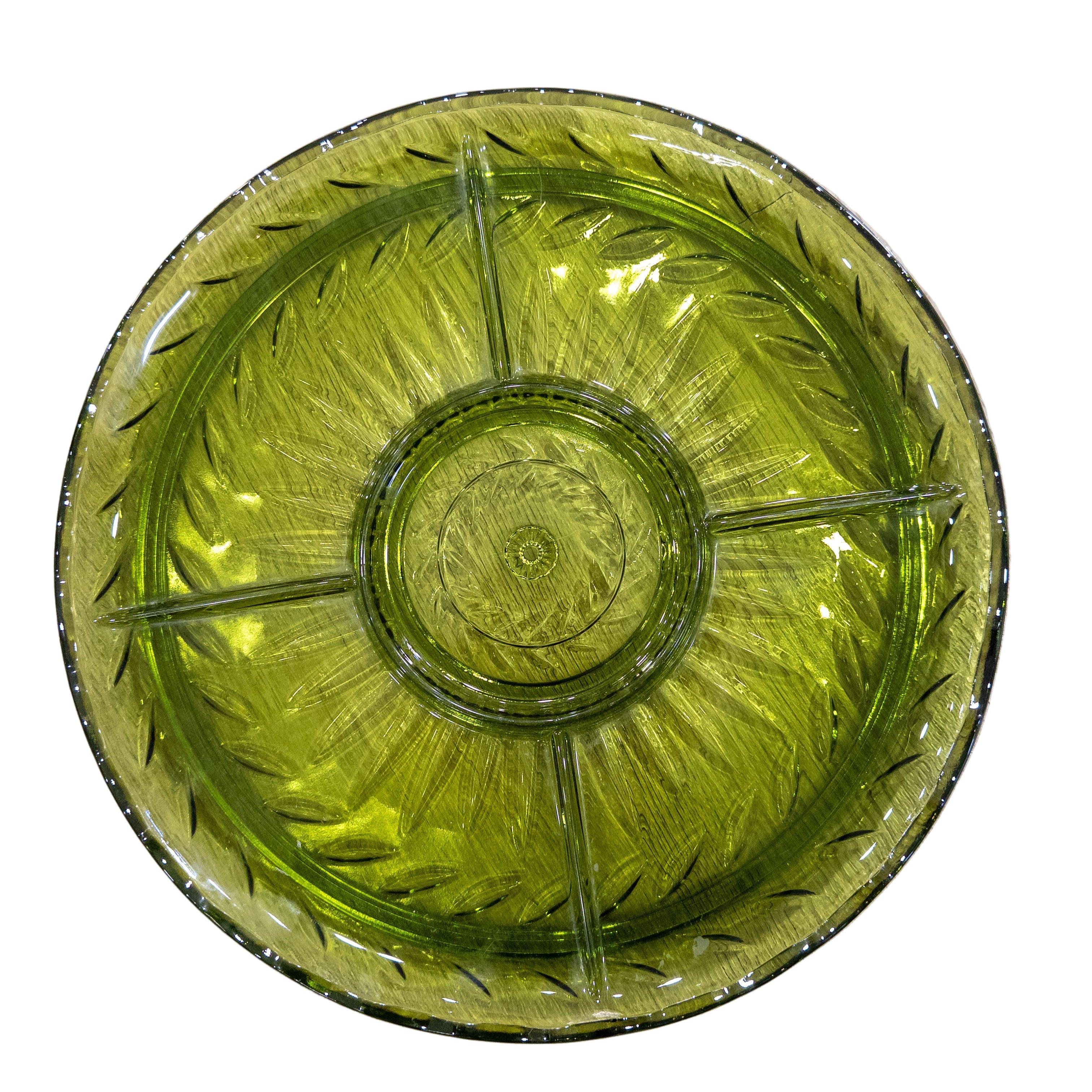 Indiana Glass Divided Serving Platter - Thumbnail 2