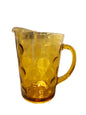 Vintage Hazel Atlas Eldorado Amber Glass Pitcher