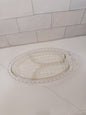 Vintage Clear Depression Glass Divided Relish Tray